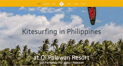 Desktop Screenshot of palawankiteboarding.com